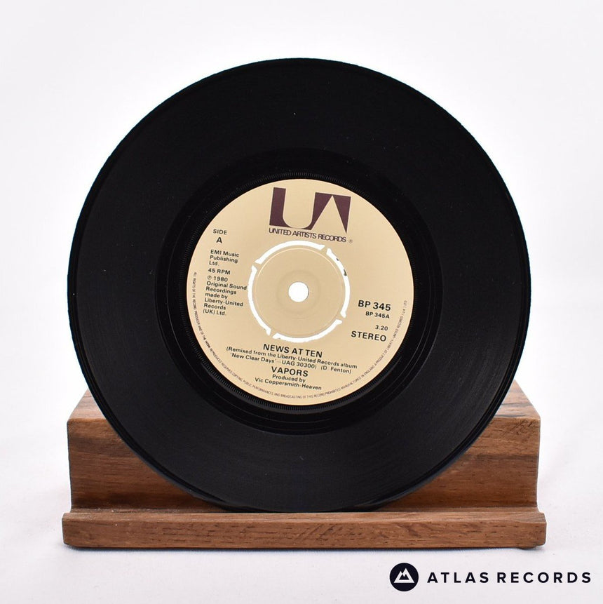 The Vapors - News At Ten - 7" Vinyl Record - EX/EX