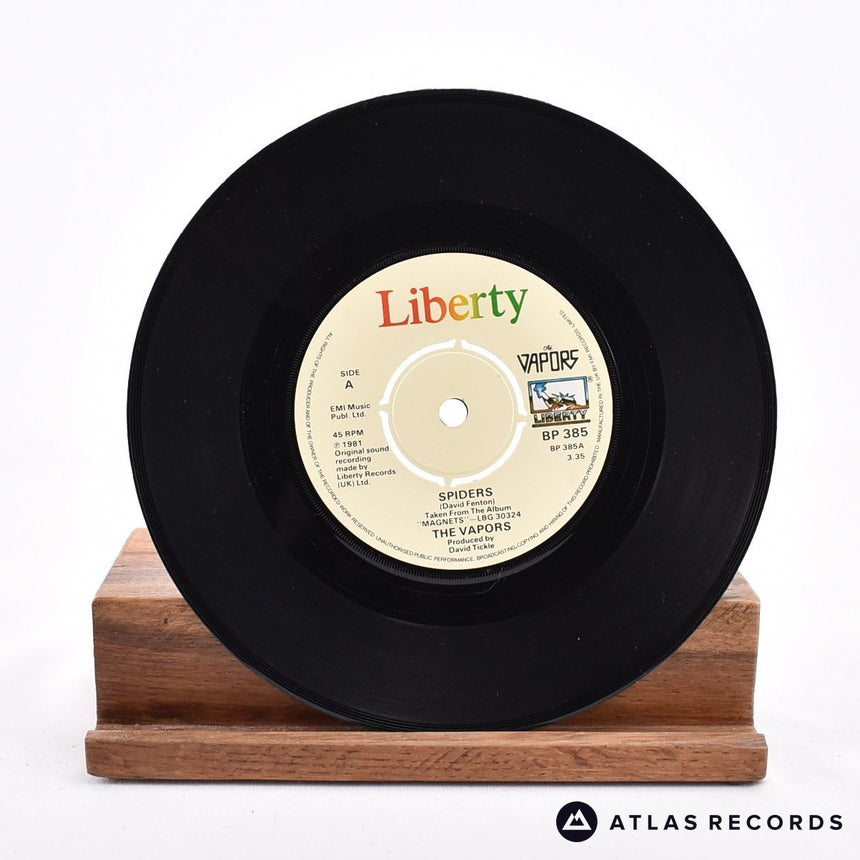 The Vapors - Spiders - 7" Vinyl Record - EX/VG+