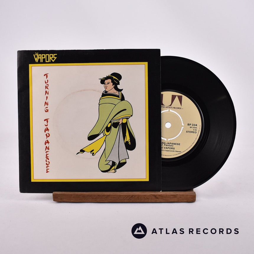 The Vapors Turning Japanese 7" Vinyl Record - Front Cover & Record
