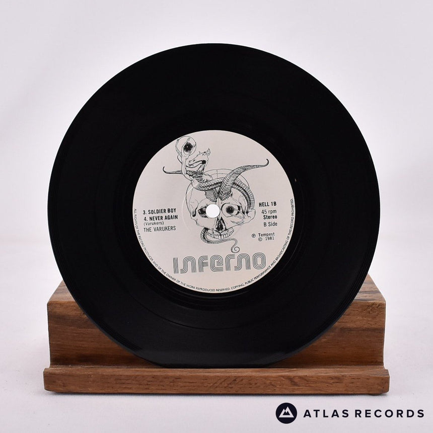 The Varukers - The Varukers E.P. - 7" EP Vinyl Record - VG+/VG+