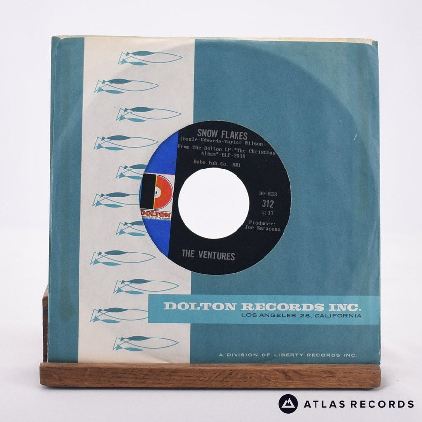 The Ventures - Sleigh Ride - 7" Vinyl Record - VG+/VG+