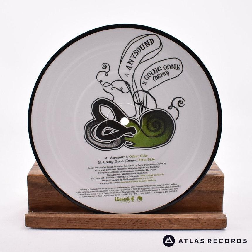 The Vines - Anysound - Limited Edition Picture Disc 7" Vinyl Record - NM/NM