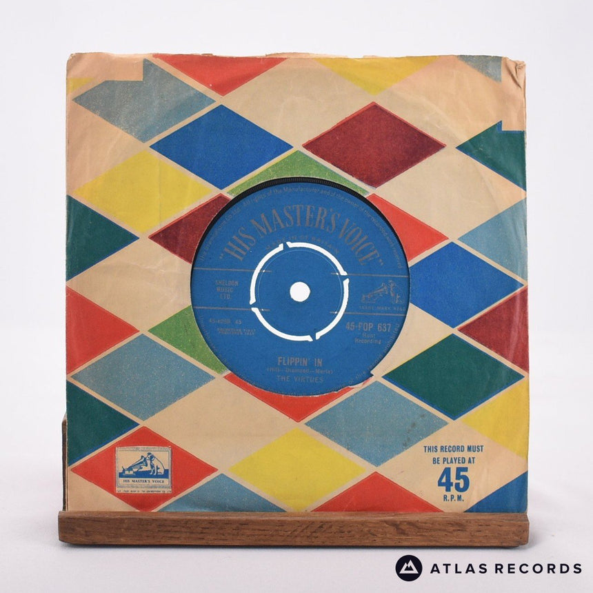 The Virtues Flippin' In 7" Vinyl Record - In Sleeve