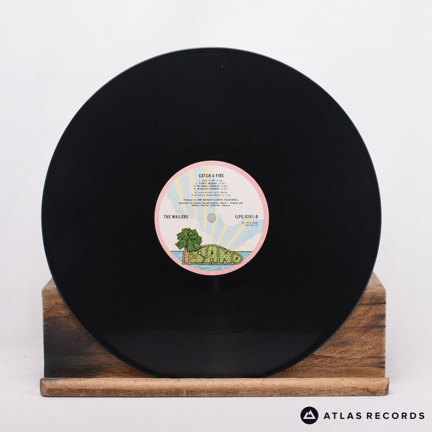 The Wailers - Catch A Fire - Die-Cut Sleeve A-3 B-4 LP Vinyl Record - VG+/EX