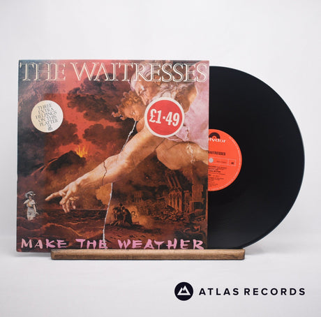 The Waitresses Make The Weather 12" Vinyl Record - Front Cover & Record