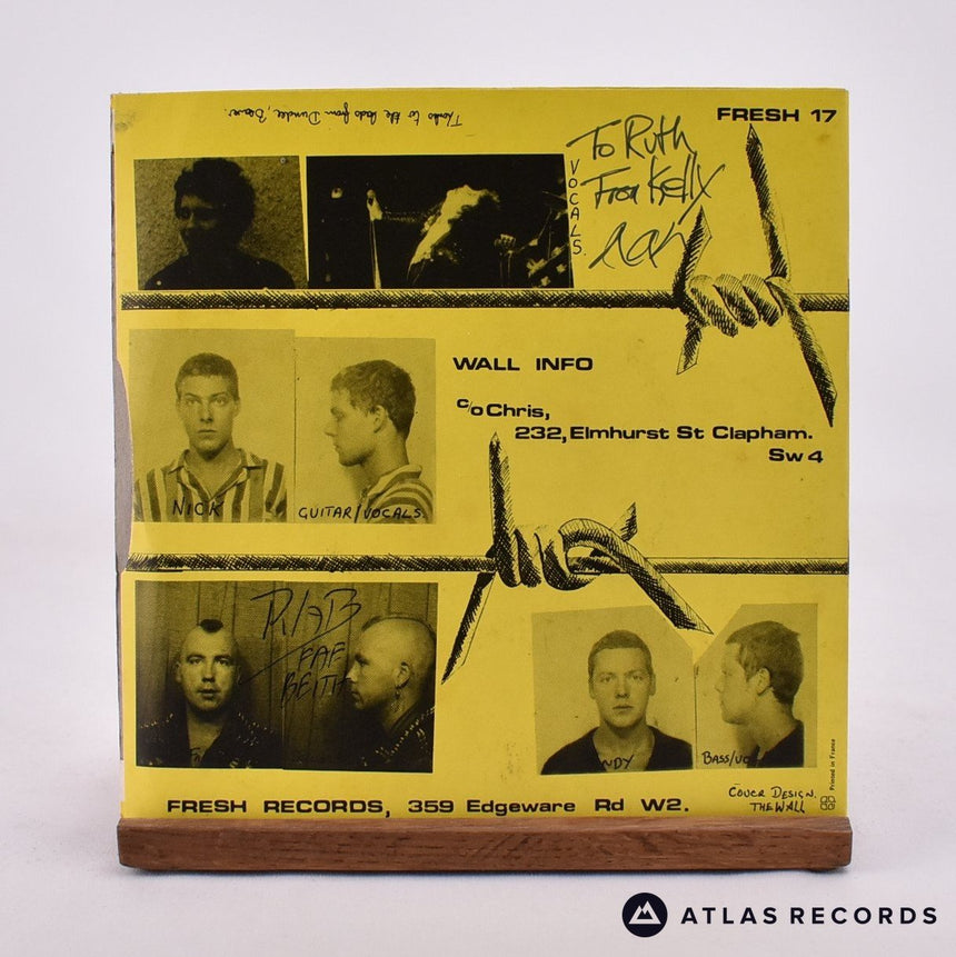 The Wall - Ghetto - Signed 7" Vinyl Record - EX/EX