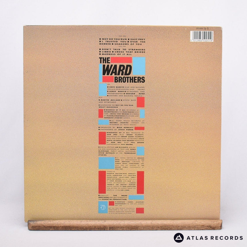 The Ward Brothers - Madness Of It All - LP Vinyl Record - VG+/VG+