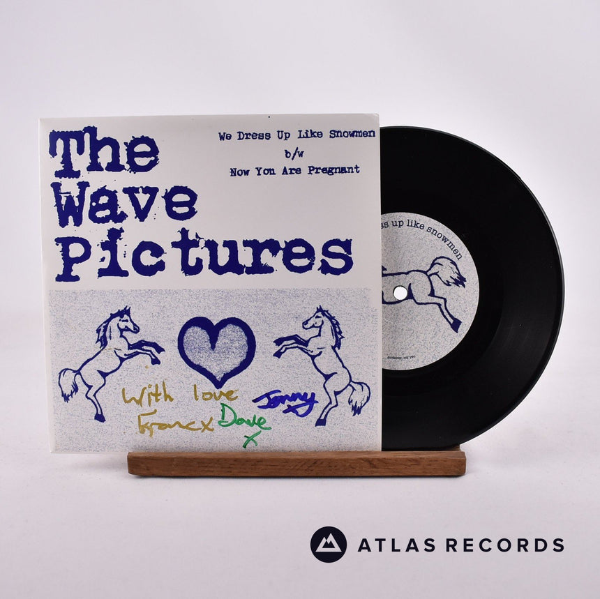 The Wave Pictures We Dress Up Like Snowmen 7" Vinyl Record - Front Cover & Record