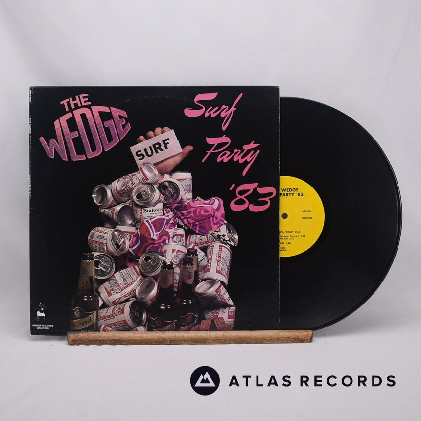 The Wedge Surf Party '83 LP Vinyl Record - Front Cover & Record