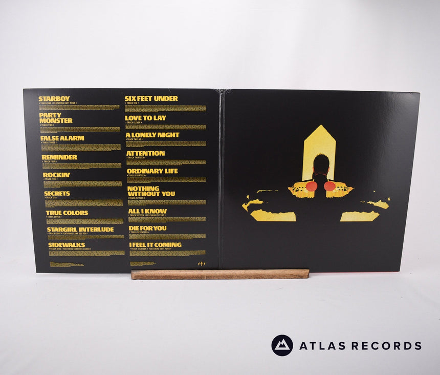 The Weeknd - Starboy - Blue Translucent A B C D 2 x LP Vinyl Record - EX/NM