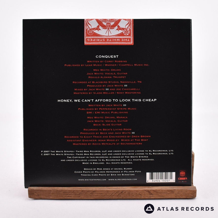 The White Stripes - Conquest - Sealed White 7" Vinyl Record - NEW