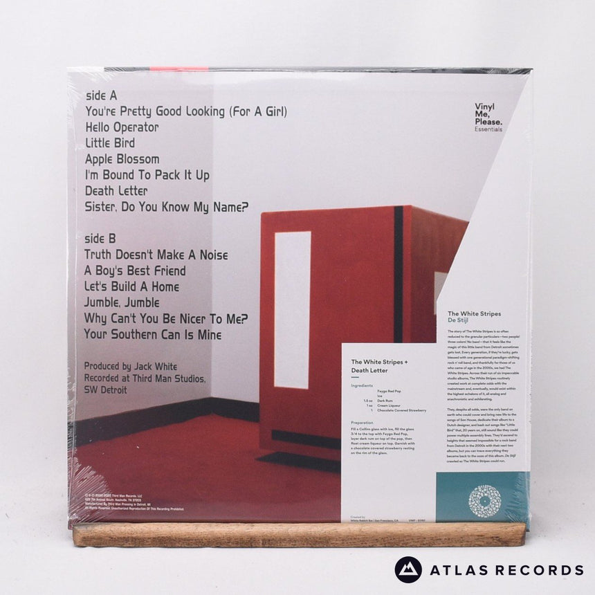 The White Stripes - De Stijl - Booklet Red W/ Black Splatter Obi LP Vinyl Record