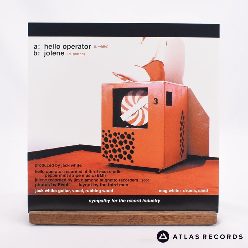 The White Stripes - Hello Operator - 7" Vinyl Record - NM/NM