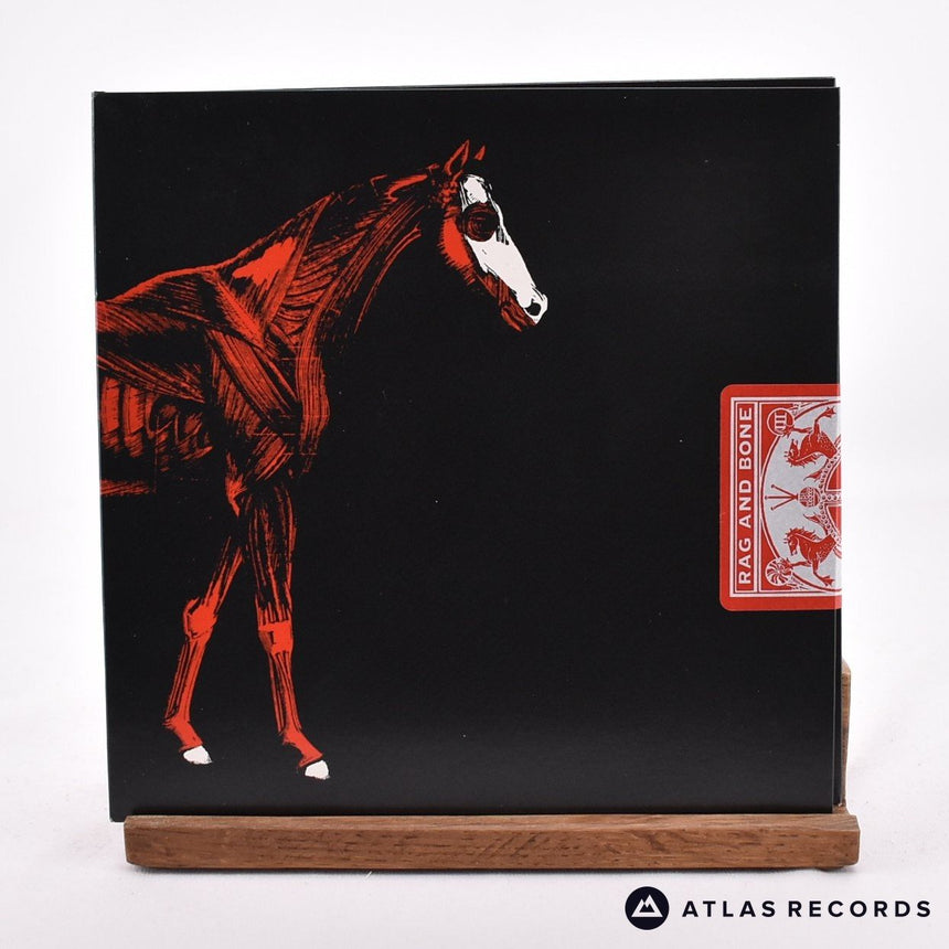 The White Stripes Rag And Bone 7" Vinyl Record - Front Cover & Record