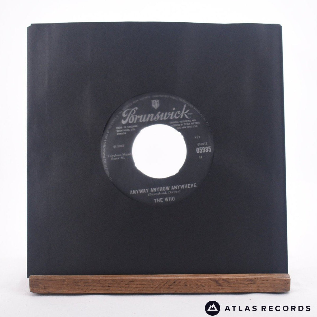 The Who Anyway Anyhow Anywhere 7