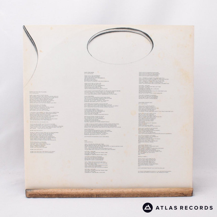 The Who - Face Dances - Poster A//2 B//1 LP Vinyl Record - VG+/EX