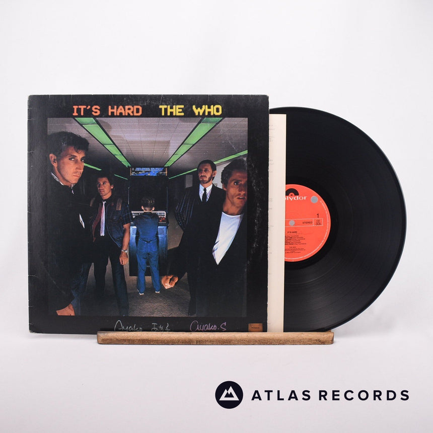 The Who It's Hard LP Vinyl Record - Front Cover & Record