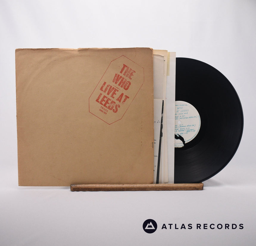 The Who Live At Leeds LP Vinyl Record - Front Cover & Record