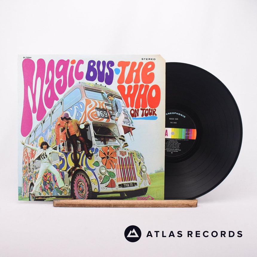 The Who Magic Bus LP Vinyl Record - Front Cover & Record