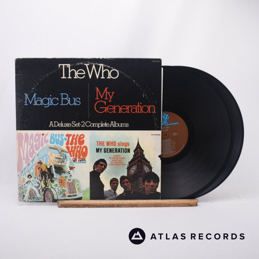The Who Magic Bus/My Generation LP Vinyl Record - Front Cover & Record