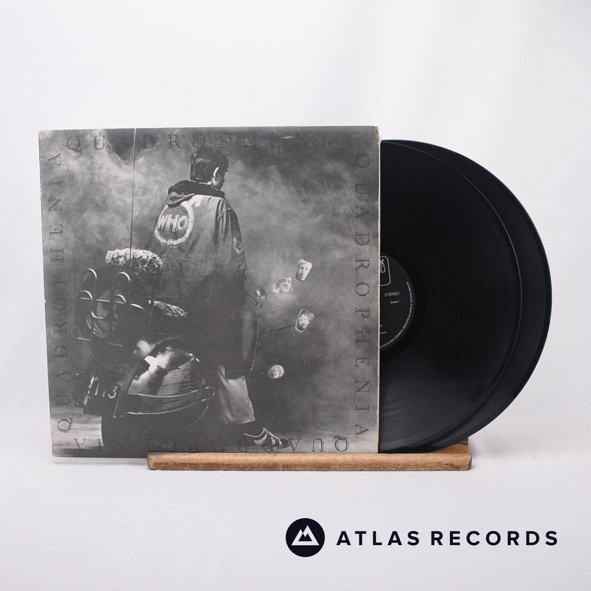 The Who Quadrophenia 2 x LP Vinyl Record - Front Cover & Record