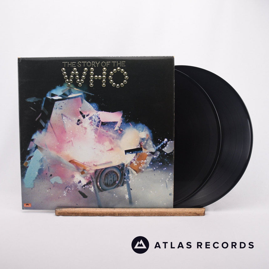 The Who The Story Of The Who 2 x LP Vinyl Record - Front Cover & Record