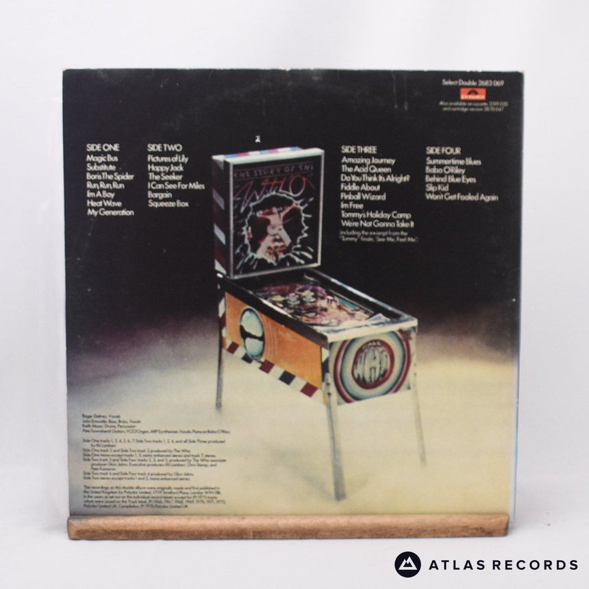 The Who - The Story Of The Who - Integral Booklet 2 x LP Vinyl Record - VG+/VG+