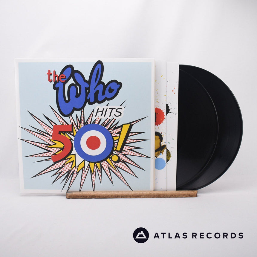 The Who The Who Hits 50! 2 x LP Vinyl Record - Front Cover & Record