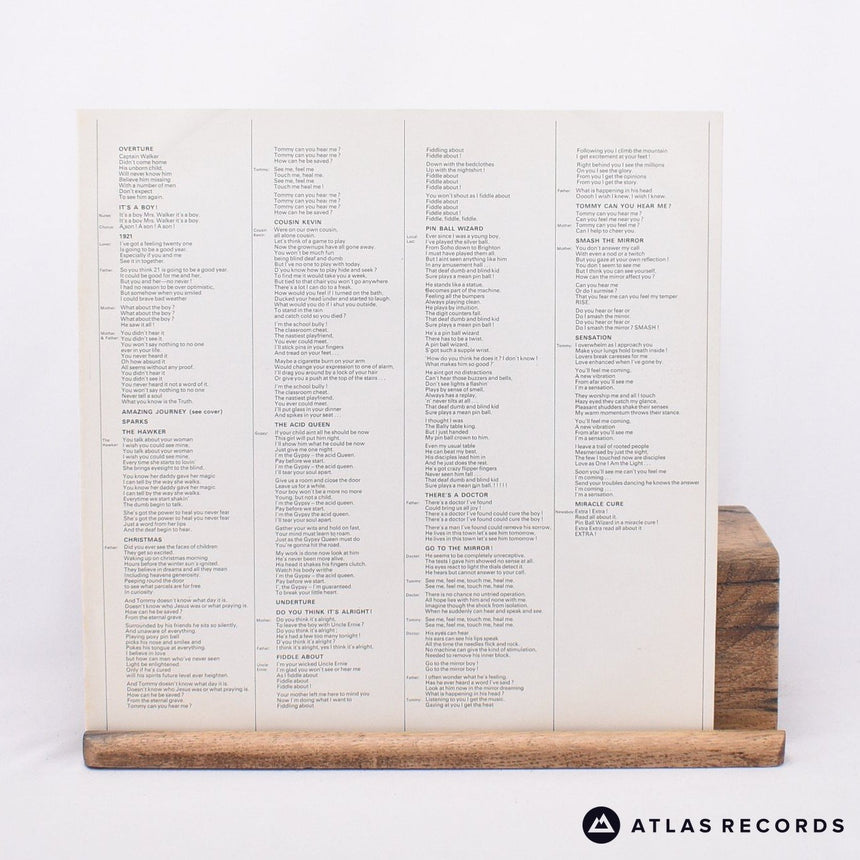 The Who - Tommy - Booklet A-2 B1 A//1 B//2 2 x LP Vinyl Record - VG+/VG+