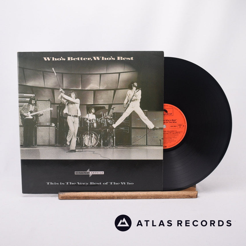 The Who Who's Better, Who's Best LP Vinyl Record - Front Cover & Record