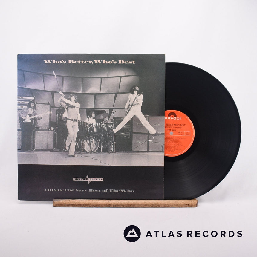 The Who Who's Better, Who's Best LP Vinyl Record - Front Cover & Record