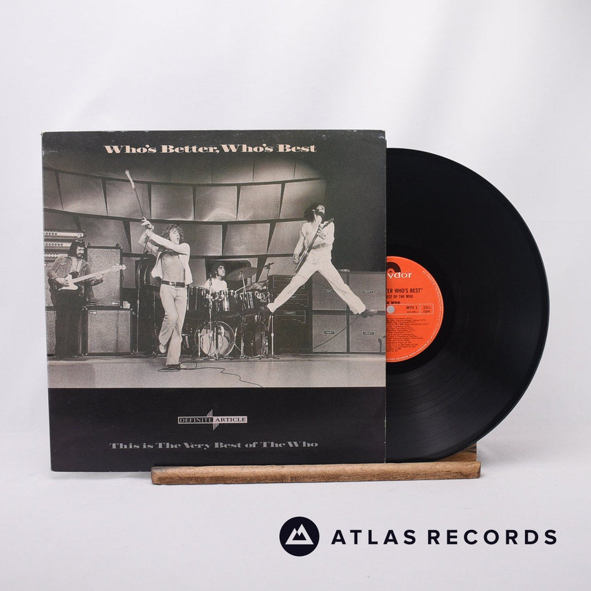 The Who Who's Better, Who's Best LP Vinyl Record - Front Cover & Record