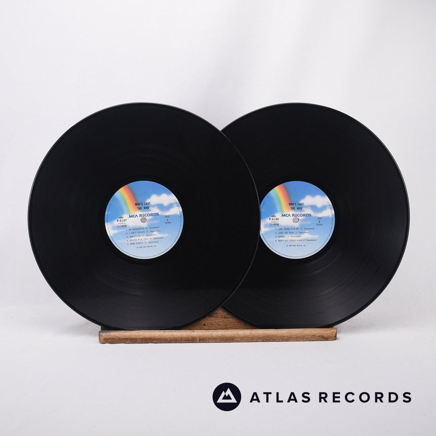 The Who - Who's Last - Lyric Sheet Obi Poster -1 -2 2 x LP Vinyl Record - VG+/EX