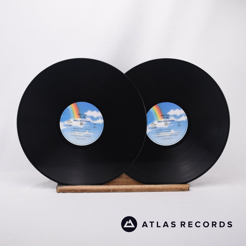 The Who - Who's Last - Lyric Sheet Obi Poster -1 -2 2 x LP Vinyl Record - VG+/EX