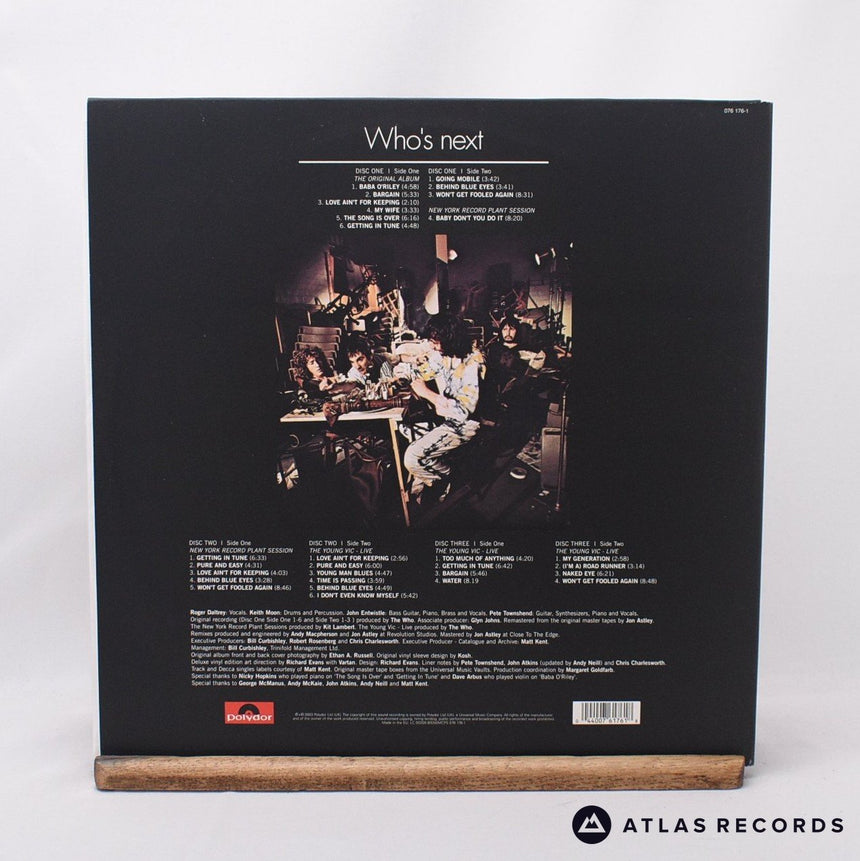 The Who - Who's Next - Deluxe Edition A2 B2 3 x LP Vinyl Record - EX/EX