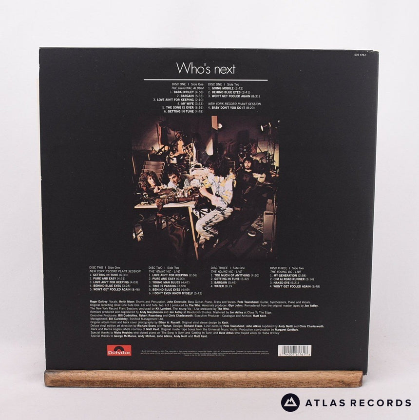 The Who - Who's Next - Deluxe Edition 3 x LP Vinyl Record - NM/VG+