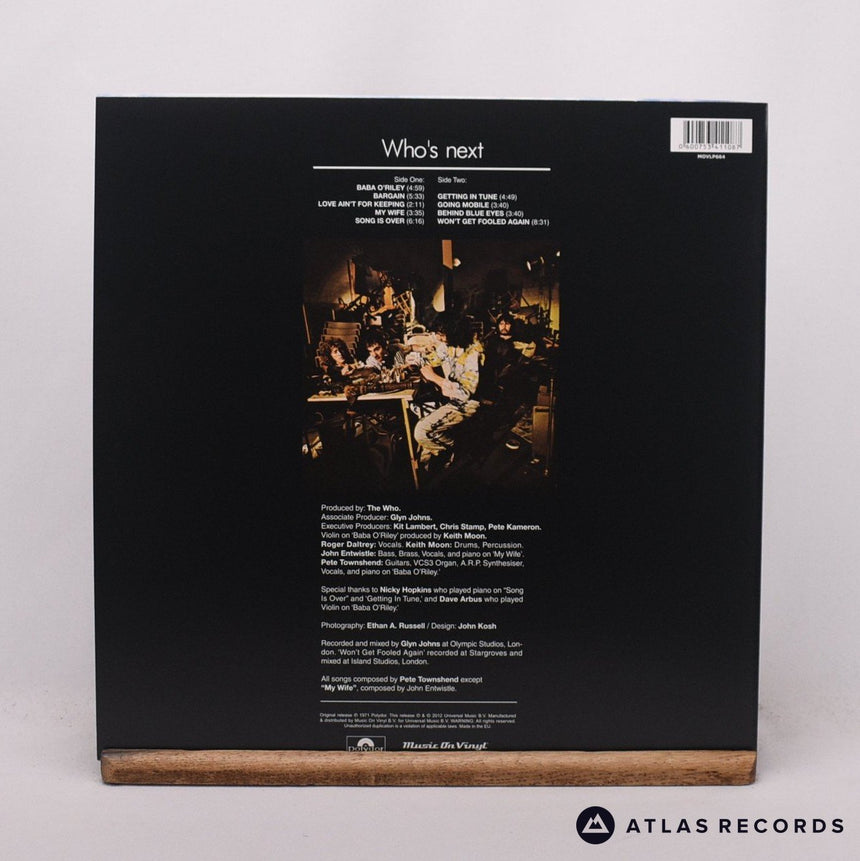 The Who - Who's Next - 180G Reissue Remastered 1A 1B LP Vinyl Record - NM/NM