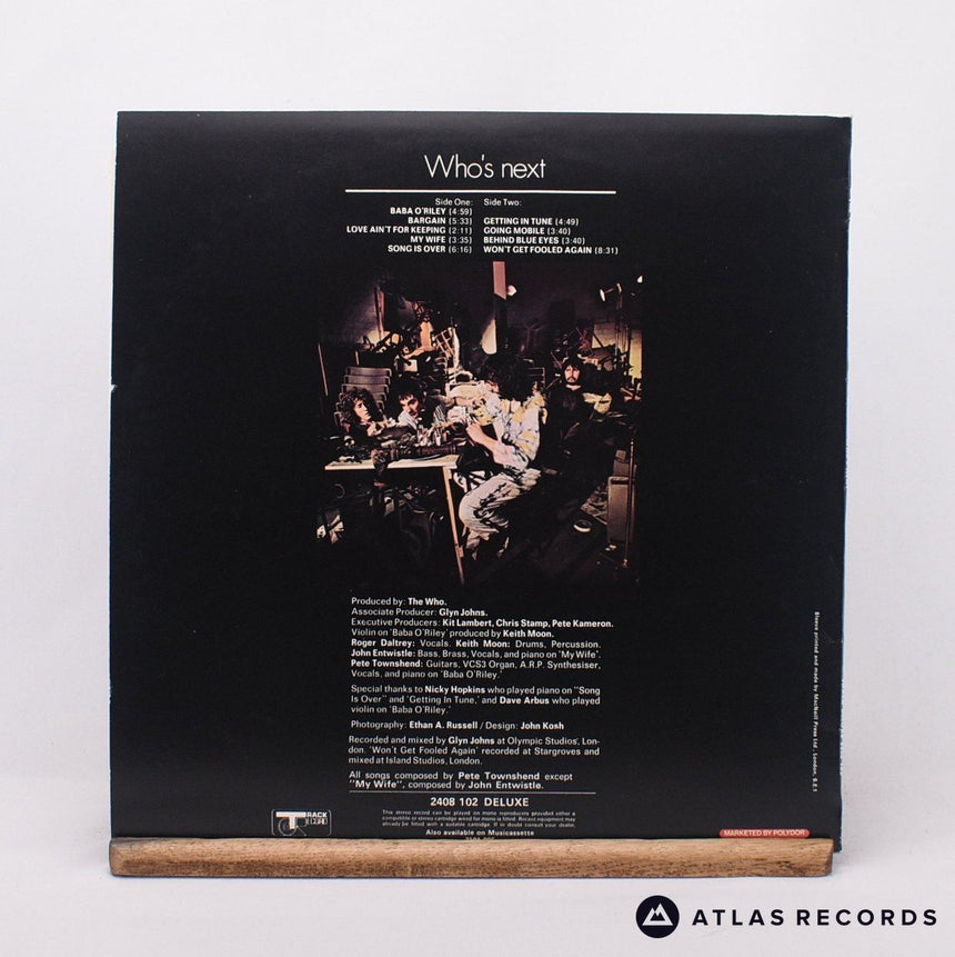 The Who - Who's Next - A//1 B//2 LP Vinyl Record - EX/VG+