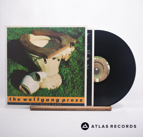 The Wolfgang Press Bird Wood Cage LP Vinyl Record - Front Cover & Record