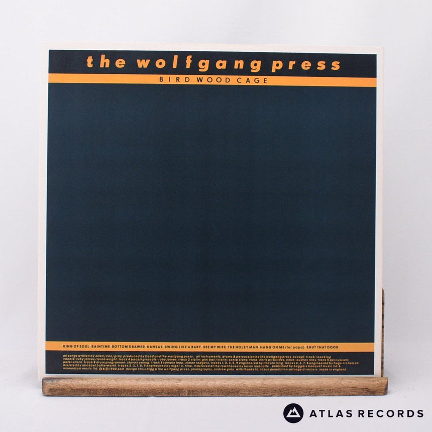 The Wolfgang Press - Bird Wood Cage - A1 B1 LP Vinyl Record - VG+/EX