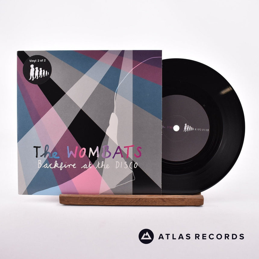 The Wombats Backfire At The Disco 7" Vinyl Record - Front Cover & Record