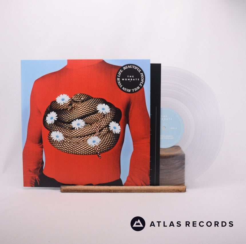 The Wombats Beautiful People Will Ruin Your Life LP Vinyl Record - Front Cover & Record