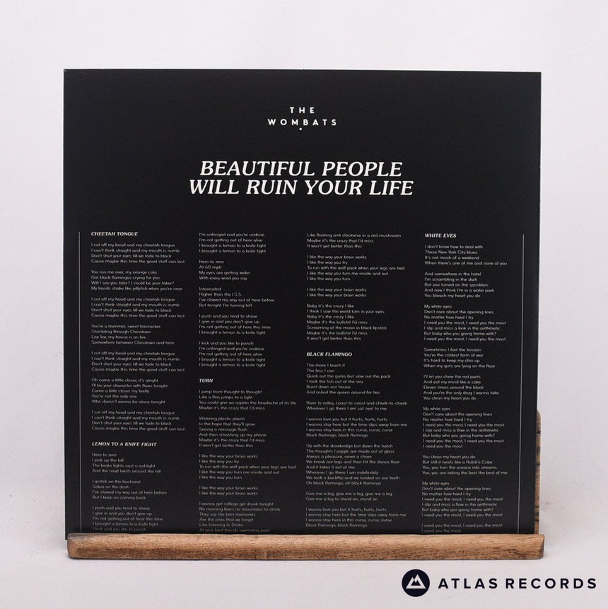 The Wombats - Beautiful People Will Ruin Your Life - LP Vinyl Record - NM/NM