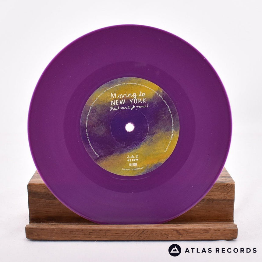 The Wombats - Moving To New York - Purple 7" Vinyl Record - NM/NM