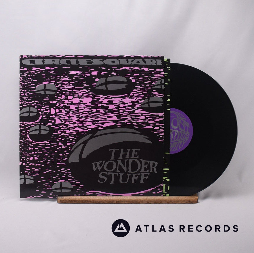 The Wonder Stuff Circlesquare 12" Vinyl Record - Front Cover & Record