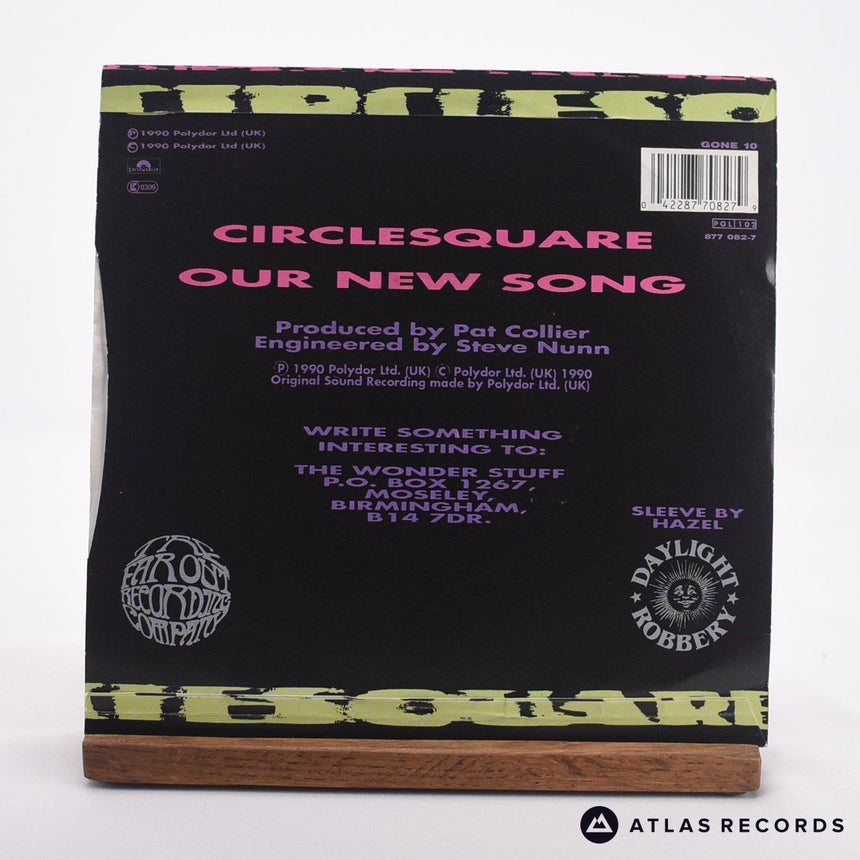 The Wonder Stuff - Circlesquare - 7" Vinyl Record - EX/EX