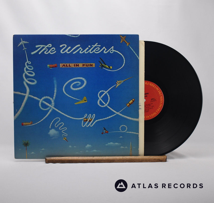 The Writers All In Fun LP Vinyl Record - Front Cover & Record
