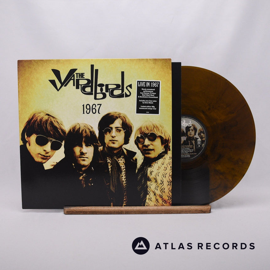 The Yardbirds Live in Stockholm & Offenbach 1967 LP Vinyl Record - Front Cover & Record