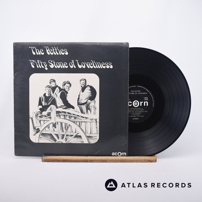 The Yetties Fifty Stone Of Loveliness LP Vinyl Record - Front Cover & Record