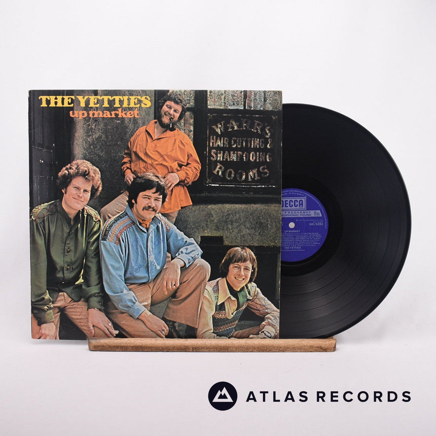 The Yetties Up Market LP Vinyl Record - Front Cover & Record